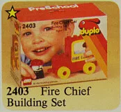 Fire Chief Building Set