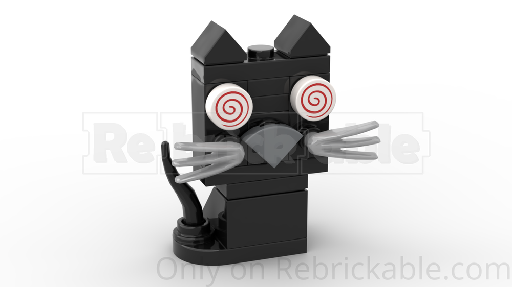 Lego Halloween Cat