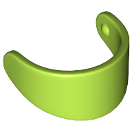 Lego Headwear Accessory Visor For Standard Helmet / Lime