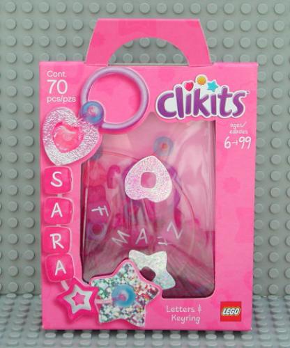 Lego Letters and Keyring