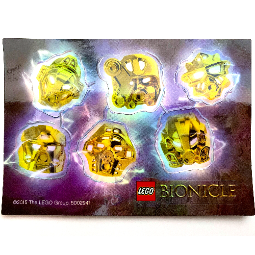 Lego Sticker Sheet for Set 5002941-1 / [No Color/Any Color]