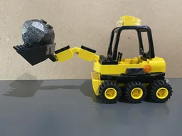 Small construction six wheel