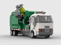 Automated Side-Loading Garbage Truck