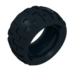 Tyre 68.7 x 34 R / Black