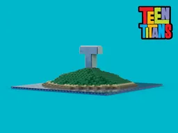 Miniature Scale Teen Titans Tower