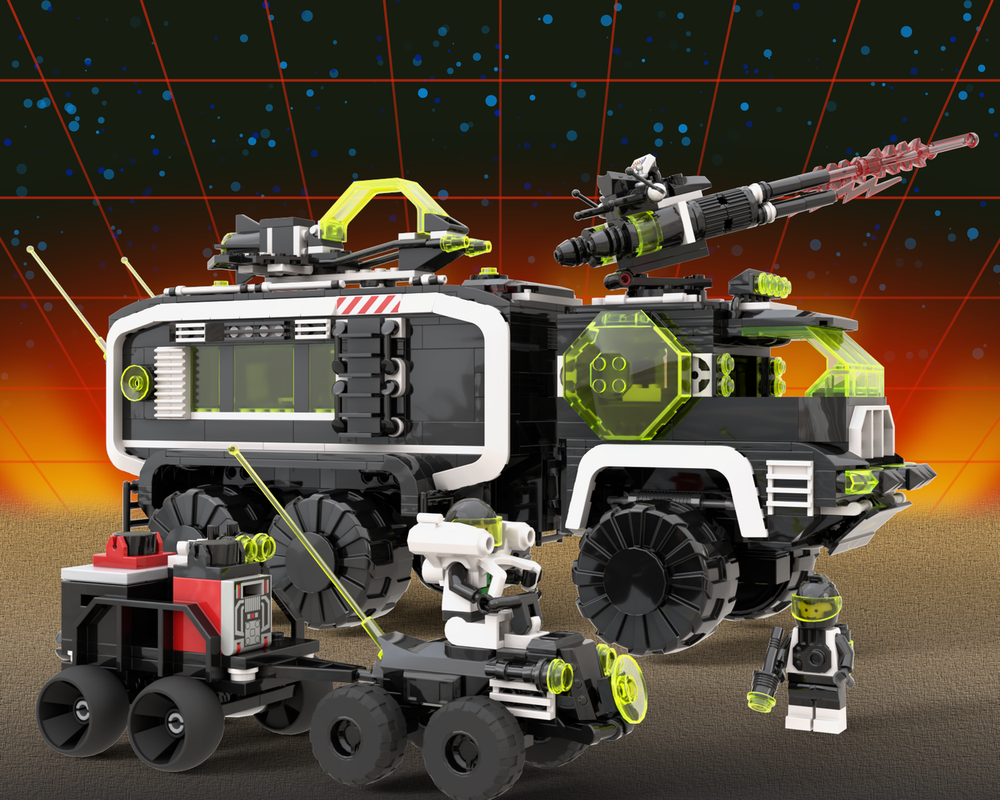 Lego Blacktron II mobile Base