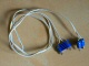Lego Electric, Wire 12V with male Rounded Narrow Type 2 Connector and Male Rounded Wide Long Connector, 96 Studs Long