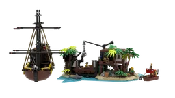 21322 - Pirate shipyard