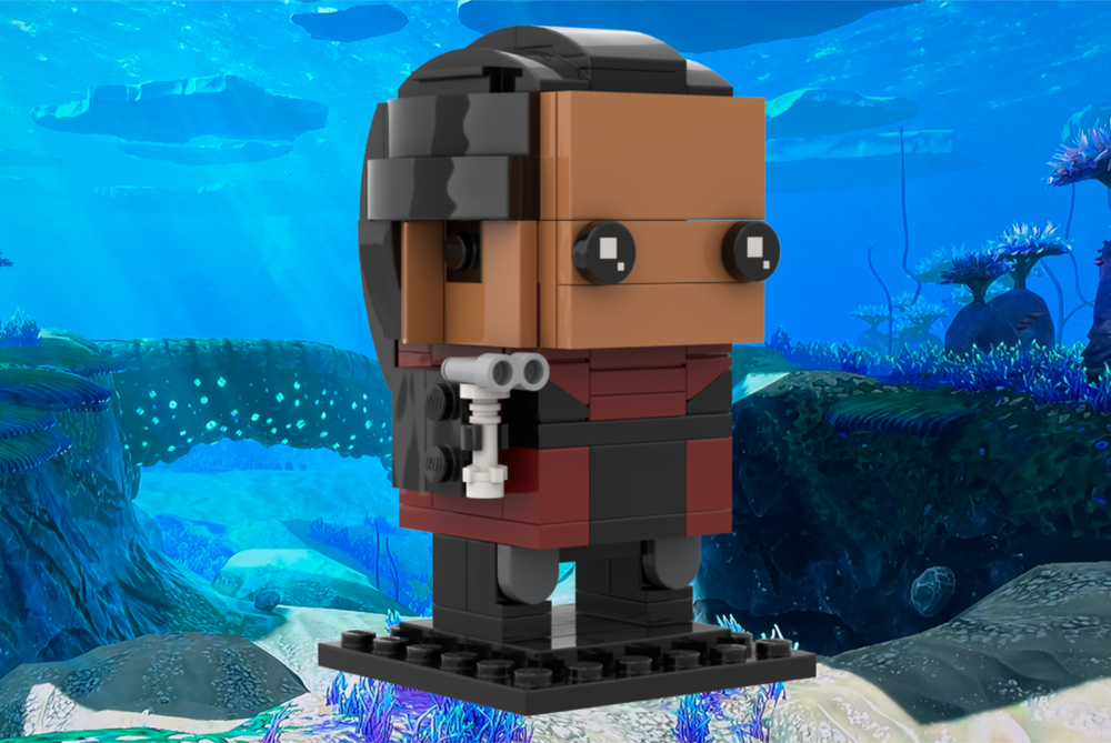 Lego Robin Ayou (Subnautica Below Zero Player Character)