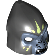 Lego Mask Gorilla with Angry Face Print [Gorzan] / Black
