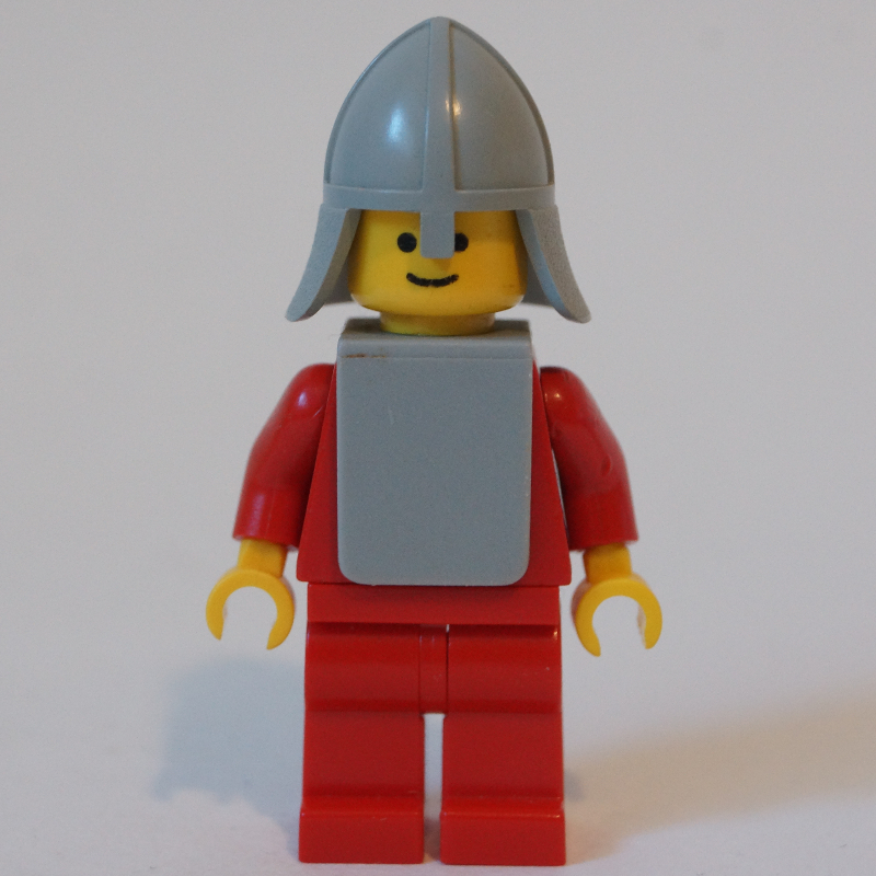 Lego Knight (Yellow Castle) - Red