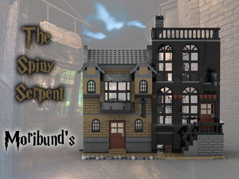 Lego Knockturn Alley: The Spiny Serpent & Moribund's