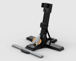 Star Trek U.S.S. Enterprise-D vertical stand