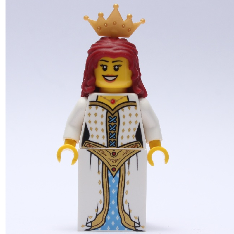 Lego Maiden (Blue Lion) - Dark Red Hair