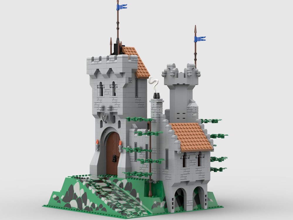 Lego Castle on raised base