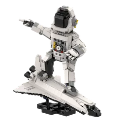Surfing Astronaute
