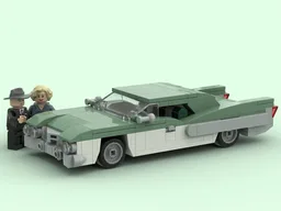 1960s Luxury Sedan Spearmint