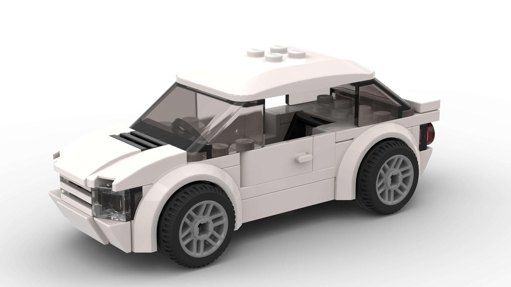 Lego White sedan