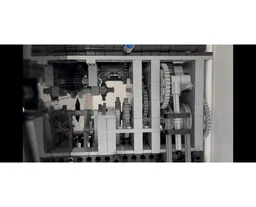 Wall Mounted Clock - weight drive with automatic rewind