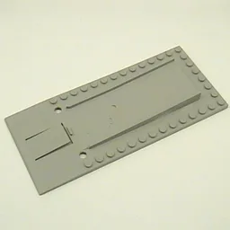 Baseplate Raised 8 x 18 with Garage Floor Plate with Octagon Holes for Automatic Doors