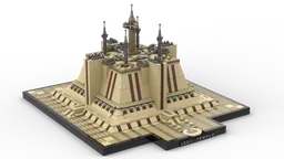 Coruscant Temple - LEGO Architecture Style