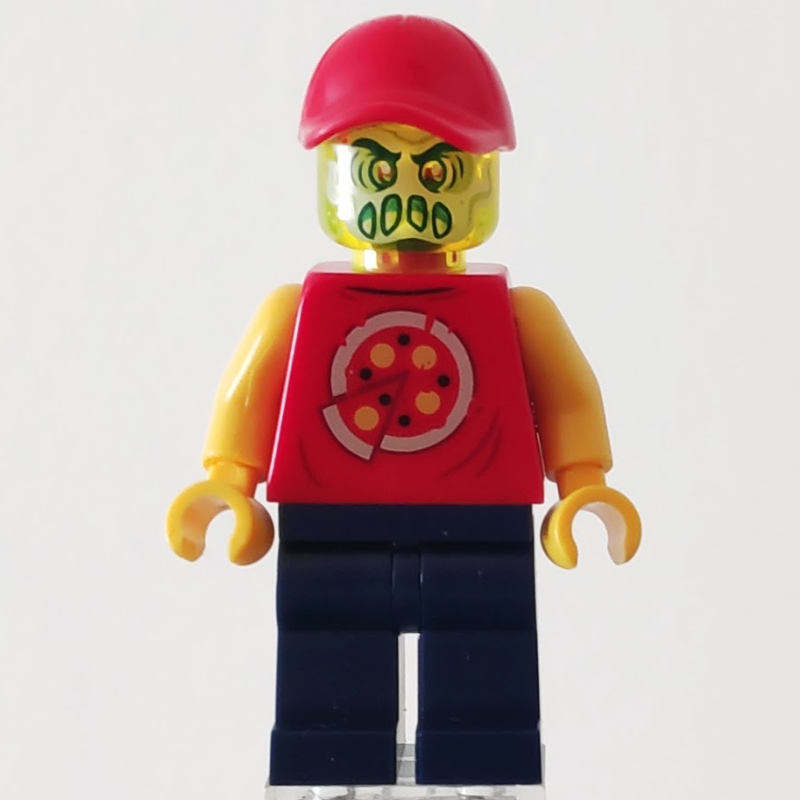 Lego Possessed Pizza Delivery Man