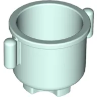 Duplo Kettle with Closed Handles 2 x 2 x 1.5 / Light Aqua