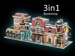 3in1 10270 Bookshop Alternative Builds
