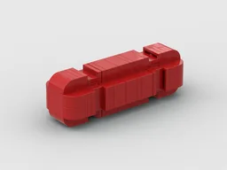 Upscaled technic axle 2L