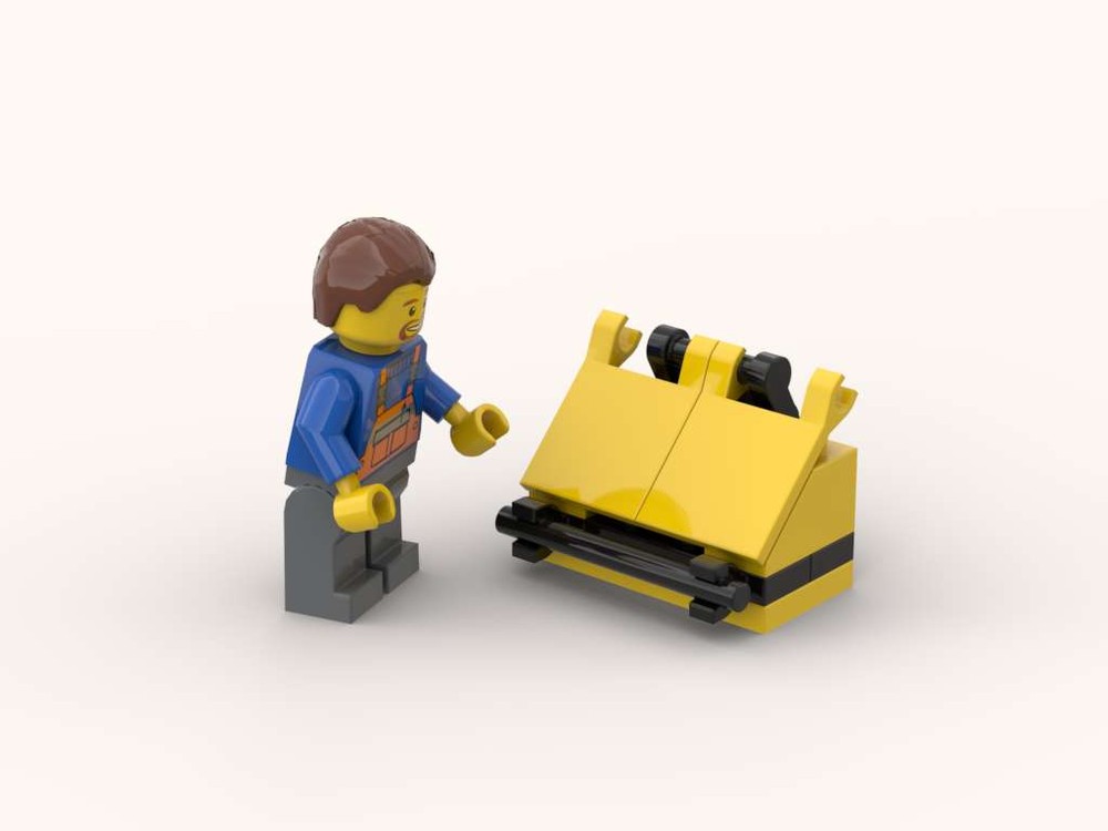 Lego City dumpster