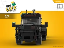 Ram 3500 quad cab dually police with anti-bomb robot