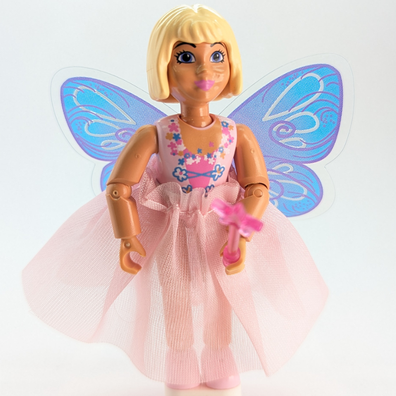 Lego Belville Fairy, Dress with Blue Wings