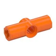 Technic Axle and Pin Connector Angled #2 - 180° / Orange
