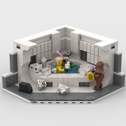 Imperial corner bathtub