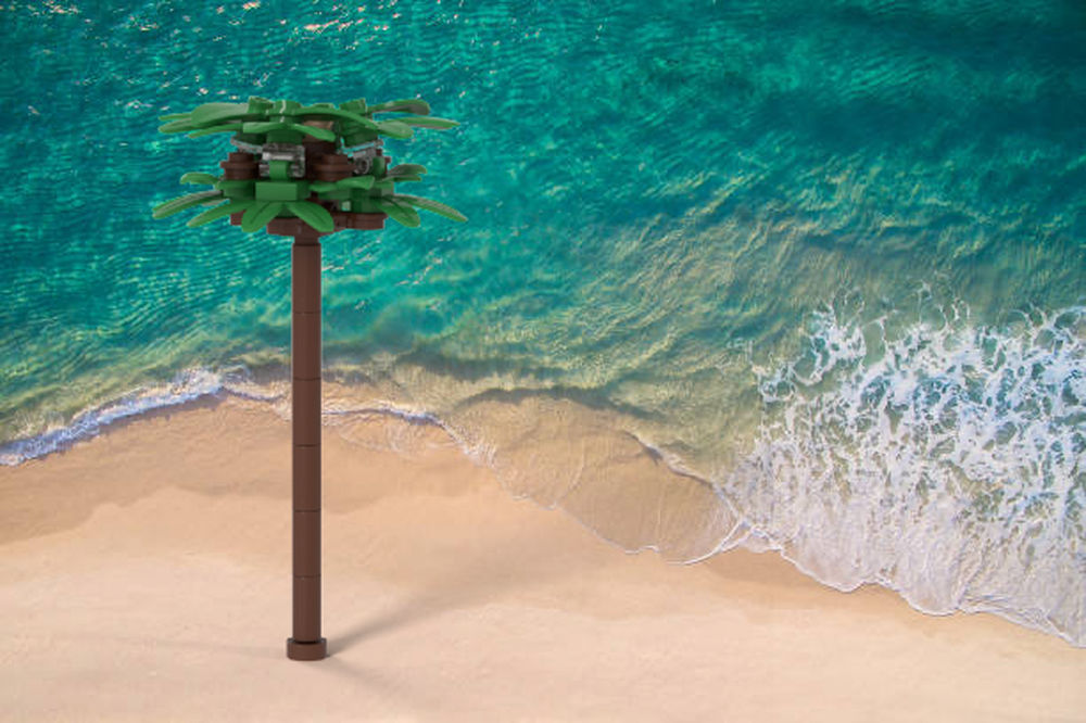 Lego mini palm tree