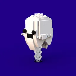 Brickheadz MOC - Black Monarch's Ghost