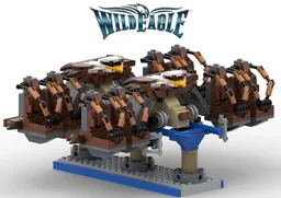 ROLLERCOASTER - WILD EAGLE - DOLLYWOOD