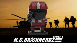 Crimson Guard (1985) - M.C.Brickheadz series 4