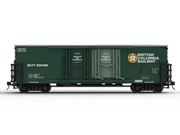 53ft Evans Double Plug British Columbia Railway