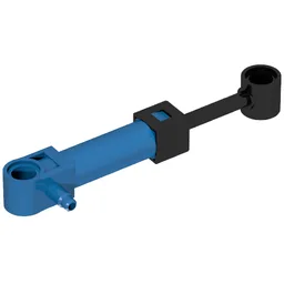Pneumatic Pump 1 x 6 [V2] with Reinforced Cylinder / Blue