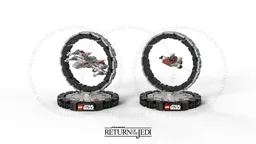 SW spaceship Circular Stand Series PART I