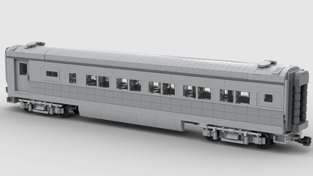 Lego 7 Wide Santa Fe seat coach