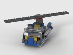 Split Tail Helicopter