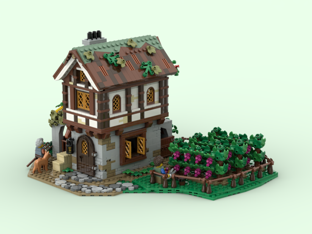 Lego Medieval Vineyard