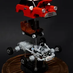 Exploded Mini Cooper