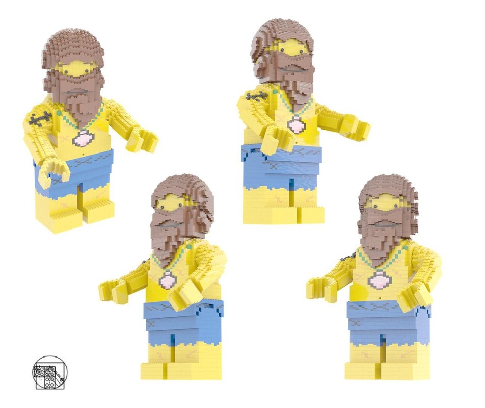 Lego Maxi Figure cast away