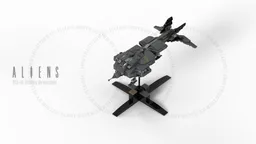 Micro Aliens Series PART I : UD-4L Dropship Flying Type