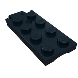Hinge Plate 2 x 5 Top / Black