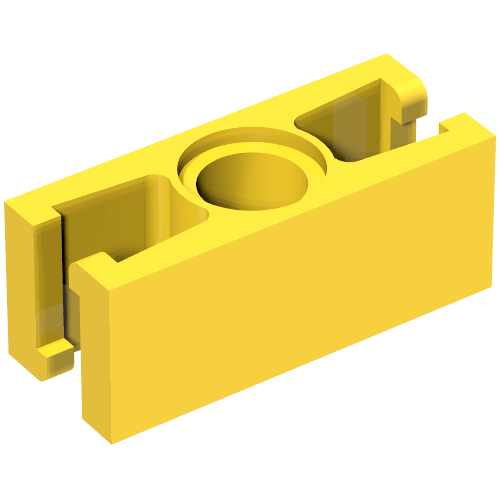 Lego Znap Beam 3, 1 Hole / Yellow