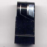 Lego Leg, Left with Alpha Team Arctic Silver Fade Pockets Pattern